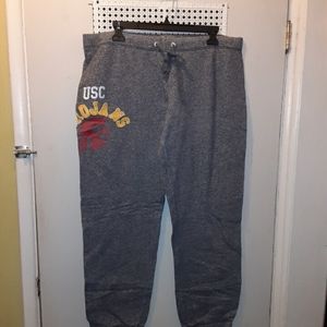 VS PINK USC SWEATPANTS